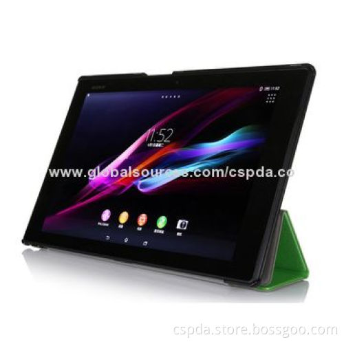 Hot-selling Fashionable PU Leather PC with Magnetic Case for Sony Xperia Tablet Z2